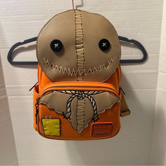 Loungefly Handbags - Trick 'r Treat Loungefly Mini Backpack –‎ Sam Halloween NWOT